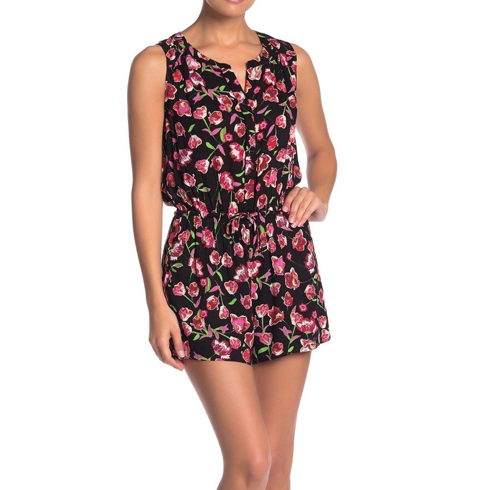 DR2 by Daniel Rainn | Floral Sleeveless Romper